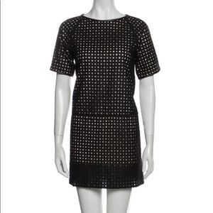 Tibi Polka Dot Print Dress 0